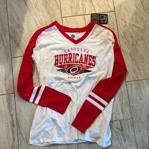 New! Carolina Hurricanes Hockey Long-sleeve xl